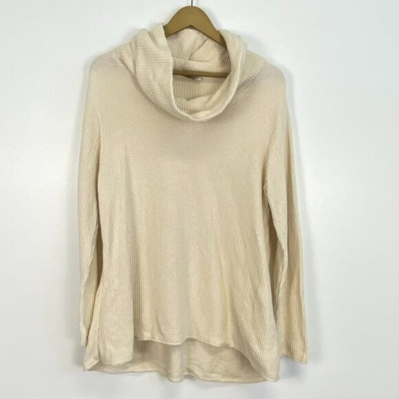 Margaret Winters Cream Cowl Neck Knit Sweater - Picture 1 of 12